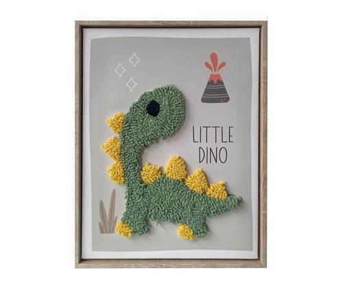 Seinäkuva WALLY 30x40cm, dinosaurus