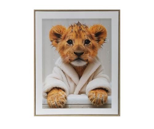Taustakuva WALLY 40x50cm, leijona vauva