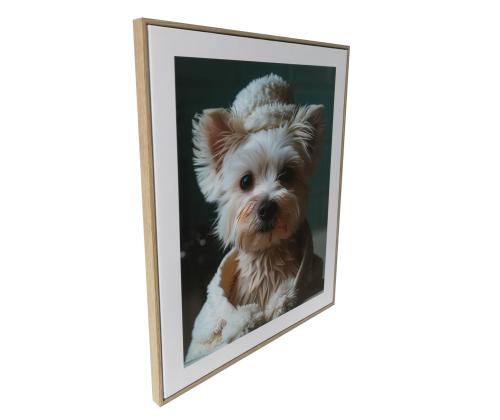 Seinäkuva WALLY 40x50cm, koiranpentu