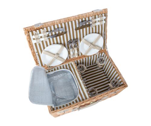 Piknik-kori GINO 4:lle 54x34xH21cm