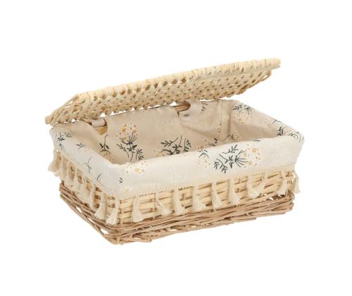 Kori WILLI EMMA 29x22xH12cm kannella varustettuna