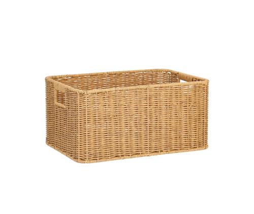Kori BASILE 37x26xH18cm, vaaleanruskea