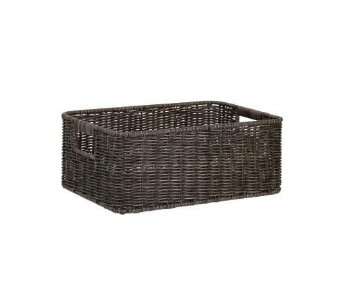 Kori BASILE 37x27xH15cm, tummanruskea
