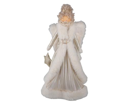 Koriste FAB ANNA H46cm, enkeli, kultainen, kultainen