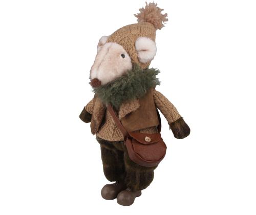 Koriste FAB HUGO H42cm, joulu hiiri, poika