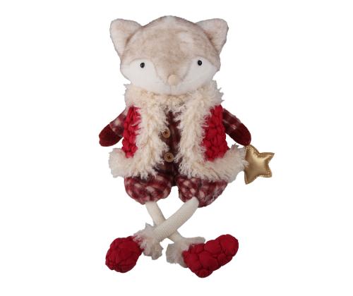 Koriste FAB HENRI H51cm, kettu, punainen