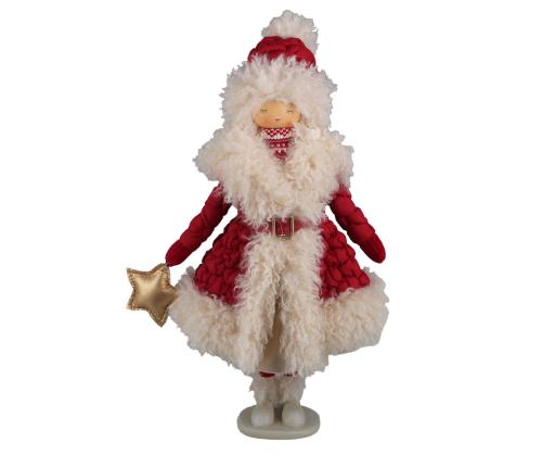 Koriste FAB MARIA H49cm, kääpiö, punainen