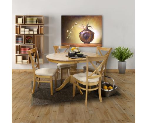 Ruokapöydän setti MIX & MATCH ja 4 tuolia