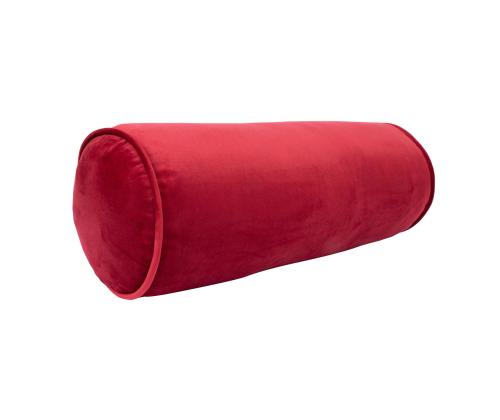 Rullatyyny VELVET D18x50cm, viininpunainen, 100% polyesteriä