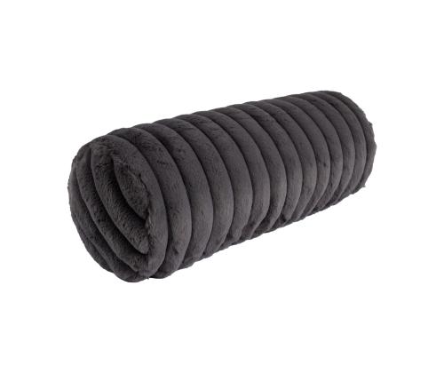 Rullatyyny FJORD D18x50cm, tummanharmaa, 100% polyesteri, kangas 402