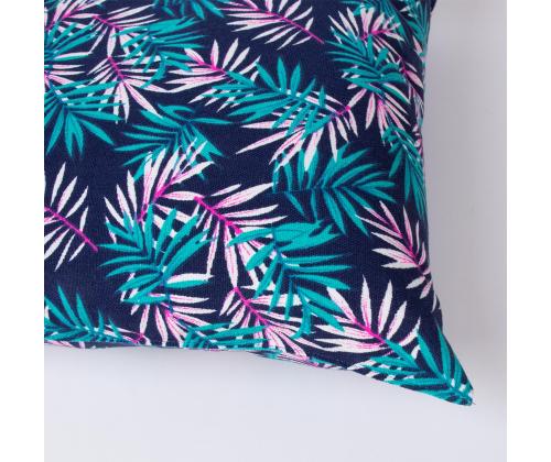 Tyyny SUMMER 50x50cm, lehdet, 80% puuvillaa, 20% polyesteriä