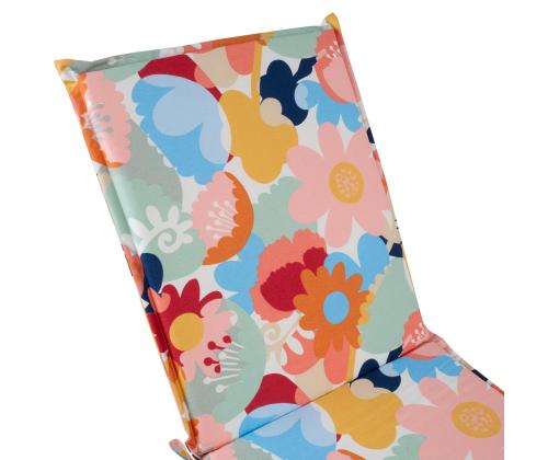 Lepotuolin päällinen NORDIC FLOWER 55x190x5cm, 80% puuvillaa, 20% polyesteriä