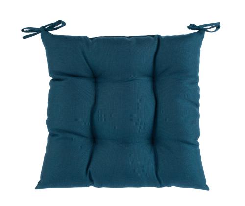 Tuolinpäällinen SUMMER 40x40cm, tummansininen, 100% polyesteri