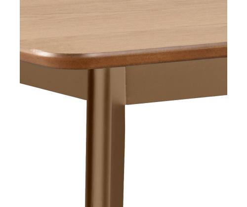 Baaripöytä ROXBY 120x60xH105cm, luonnonvalkoinen