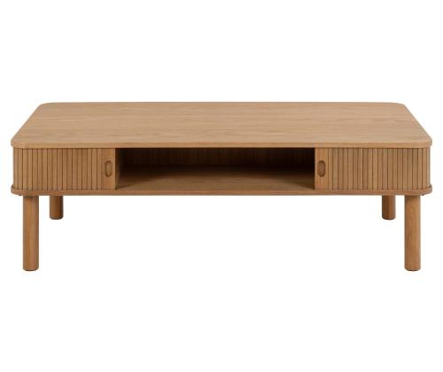 Sohvapöytä LANGLEY 130x70xK40cm, luonnonväriä