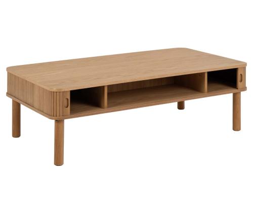 Sohvapöytä LANGLEY 130x70xK40cm, luonnonväriä
