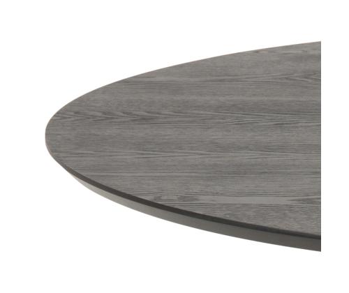 Ruokapöytä IBIZA D110xH74cm, musta