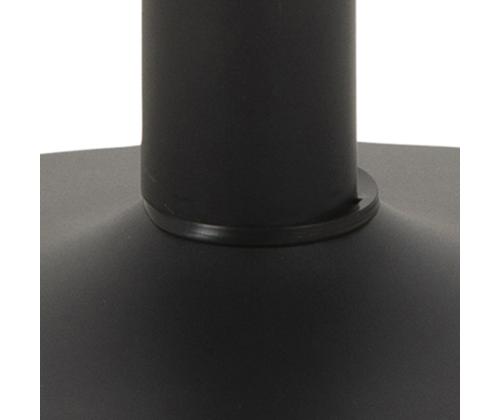 Ruokapöytä IBIZA D110xH74cm, musta