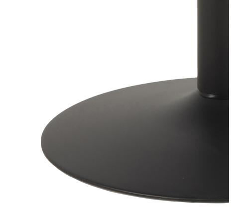 Ruokapöytä IBIZA D110xH74cm, musta