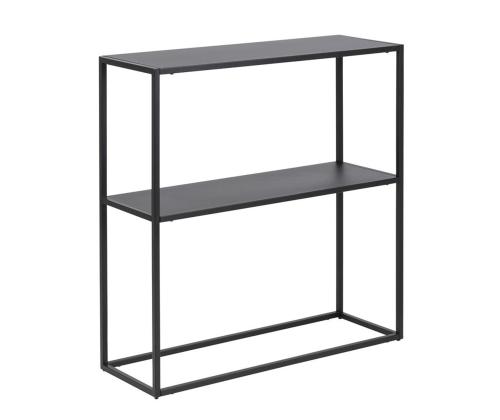Konsolipöytä NEWTON 79,5x26xH80,5cm, musta