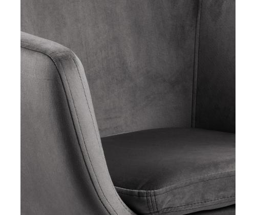 Työtuoli NORA, 58x58xH91cm, tummanharmaa, kangas, metalli