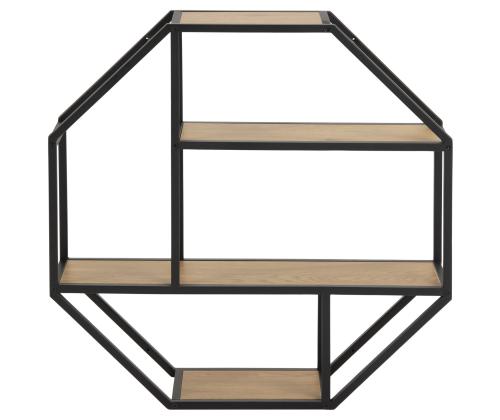 Seinähylly SEAFORD 77x20xH77cm, luonnollinen