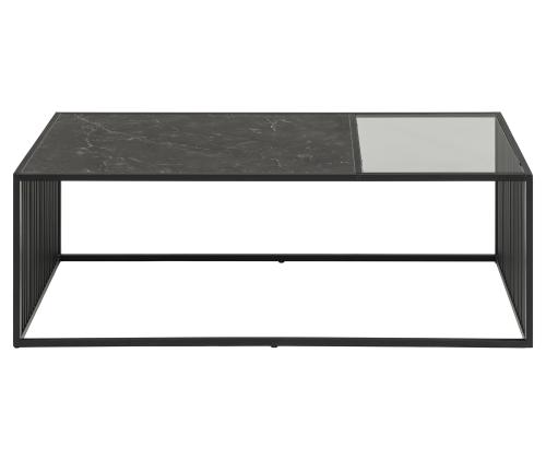 Sohvapöytä STRINGTON 120x60xK40cm, musta