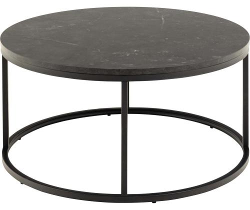 Sohvapöytä SPIRO D80xH40cm, musta