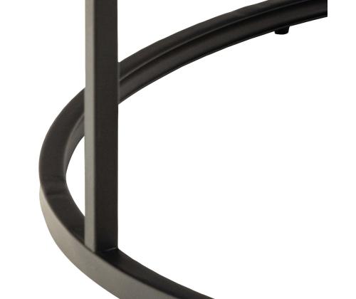 Sohvapöytä SPIRO D80xH40cm, musta