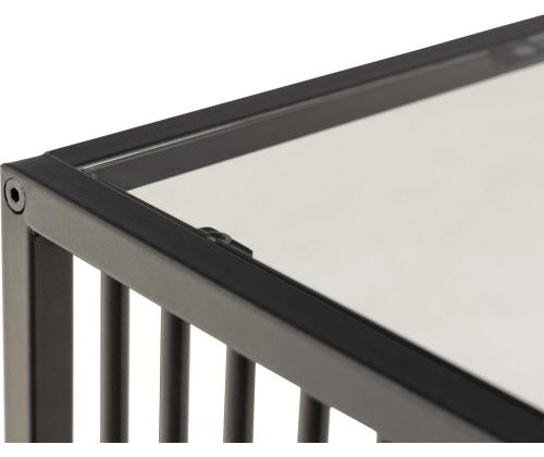 Sivupöytä STRINGTON 40x40xH40cm, harmaa