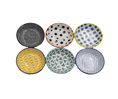 Mukeja AIMI 6kpl D9,5xH2cm laatikossa, sekoitus