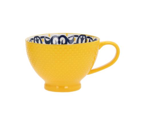 Muki SEREN H7,7cm 355ml, keltainen/sininen