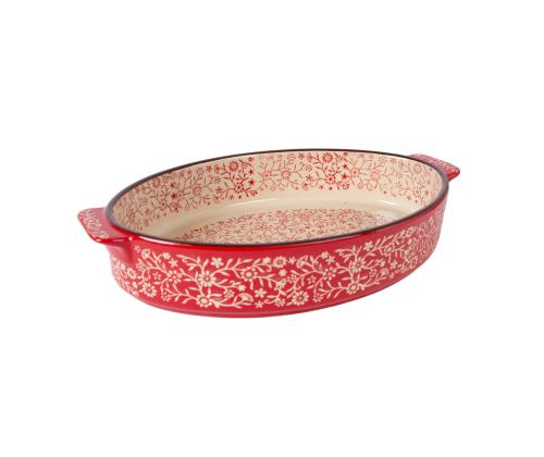 Uunimuotti STAR BAKE 33,2x20,3cm, punainen keramiikka