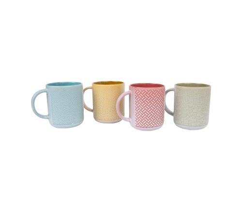 Muki NOEL 450ml, sekavärit, keramiikka