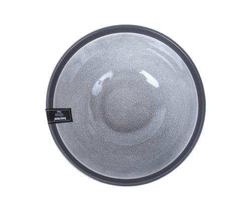 Kulho RITA D15xH8cm, musta/harmaa