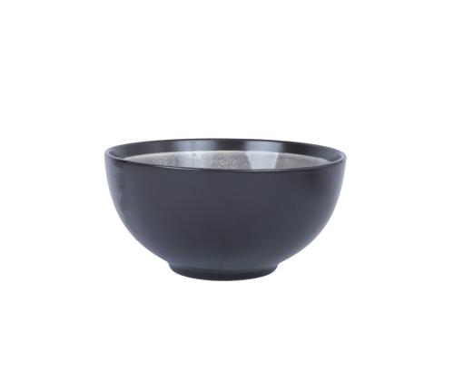 Kulho RITA D12xH7cm, musta/harmaa