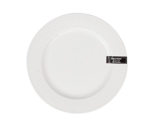 Lauta ARDEN D19cm, valkoinen keraaminen