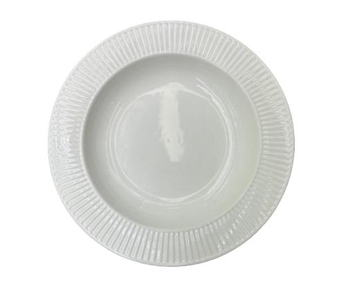 Keittolautanen ARDEN D26,5cm, valkoinen keraaminen