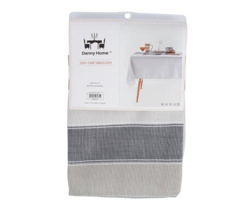 Pöytäliina EASY CARE 140x180cm, vaaleanharmaa puuvillainen jacquard-kangas