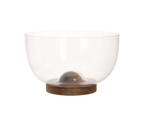 Lasi valettu SALAD D23,5xH12,1cm