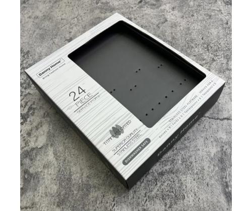 Ruokailuvälineet DUNE 24-osainen, musta