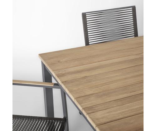 MONTANA ruokapöytä ja 8 tuolia