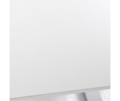 Säädettävä pöytä ERGO 1 moottorilla 140x70xH71-121cm, valkoinen, melamiinilevy