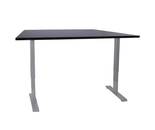 Työpöytä ERGO 2 moottorilla 140x80xH60-125cm, musta