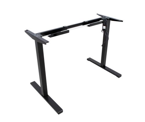 Työpöytä ERGO OPTIMAL 1 moottorilla 120x60cm, musta