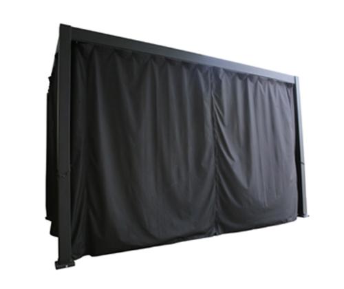 Katos MIRADOR-111 3x4m verhoilla, tummanharmaa