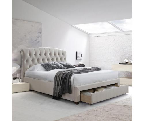 Sänky NATALIA ja patja HARMONY DUO SEASON 160x200cm