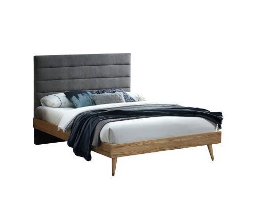 Sänky ROMAN ja patja HARMONY TOP 160x200cm, harmaa