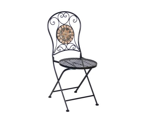 Puutarhakalusteet MOSAIC-pöytä ja 4 tuolia