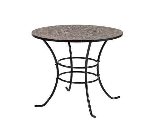 Puutarhakalusteet MOSAIC-pöytä ja 4 tuolia